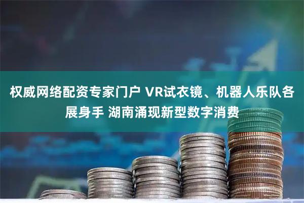 权威网络配资专家门户 VR试衣镜、机器人乐队各展身手 湖南涌现新型数字消费